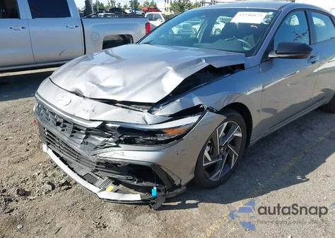 2025 Hyundai Elantra Sel Sport из США, поврежденный, VIN KMHLM4DG7SU983587